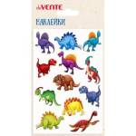 Наклейки мягкие deVENTE 8002482 Рептилии многоразовые