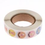 8378 Наклейки поощрительные в рулоне 1000 шт.