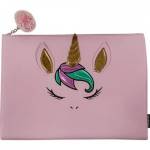 Папка д/тетрадей А4 deVENTE 8056136 Magic Unicorn молния сверху