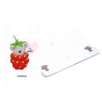 Записная книжка А6 32 л. Мишка-малинка С6261-01 двойная обложка