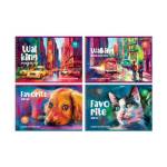 Альбом д\рис. 48 л. (спираль) БиДжи Акварельный мир АР4гр48 10983