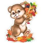 7-64-078А Открытка для украшения на скотче  