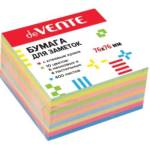 Стикеры 76х76 мм 400 л deVENTE 2010721 6 цв неон+4 пастель