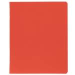 Тетрадь 48 л. (клетка) Хатбер SoloMatte- Красный шелк Soft-touch 48Т5лВ1