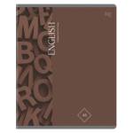 Тетрадь 48 л. (клетка) БиДжи Гармония знаний Английский язык soft-touch ТПск48_лс 62358