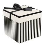 Коробка подарочная складная MESHU Paris (15*15*15см) с лентой MS_62557