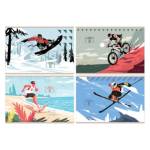 Альбом д\рис. 24 л. БиДжи Спорт навсегда мел.карт. АР4ск24 10975