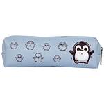 Пенал - тубус LOREX KIDS DANCING PENGUIN 40*60*200 мм голубой кожзам
