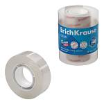 Набор из 4-х клейких лент 18 мм х33 м ERICH KRAUSE Clear 63573