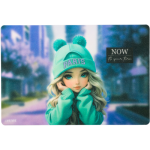 Настольное покрытие А3 deVENTE 8061507 Paris Girl 43x29