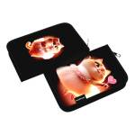 Пенал 1 секц. большой 135*205 мм ErichKrause Prima Cat 64977