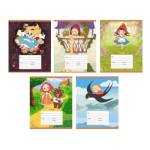 Тетрадь 18 л. (линия) К-Э Любимые сказки выб.лак ТЛЛ188300