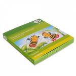 Пластилин 12 цв. Гамма Пчелка восковой мягкий 280032Н 180 гр