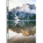 Тетрадь 100 л. А5 (спираль) К-Э Пейзаж в горах линия ТС51005232