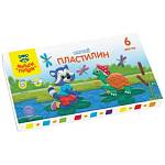Пластилин  6 цв. Мульти-Пульти Енот в сказке со стеком МП_41707 72 гр 