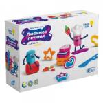 Тесто для лепки 6 цв.Genio Kids Любимое печенье с формочками TA2043