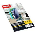 Бумага самоклеящаяся А4 25 л. Mega Office 24 фр. 70х37 75202