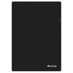 Папка-уголок А4 Berlingo Soft Touch 200мкм LFp_A4980 черная 