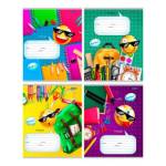 Тетрадь 18 л. (клетка) П-П Школьные предметы 18-5379 РАСПРОДАЖА