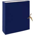 Короб архивный 90 мм. бумвинил Lamark109 синий AB0109-BL