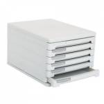 Лоток 6-ти секц. ErichKrause 63 серый (файл-кабинет) 