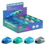 Точилка ErichKrause Charm Ice Metallic с контейнером ассорти 60032