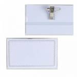 Бейдж на булавке Attomex 55х90 мм клип 4010500