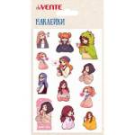 Наклейки мягкие deVENTE 8002452 Sentiment girl многоразовые