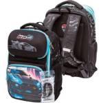 Ранец deVENTE 7030409 Smart Drift 37x28x14 см 1 отд. 2 перед. карм. 2 бок. 