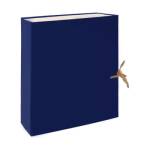 Короб архивный 120 мм. бумвинил Lamark112  AB0112-BL синий