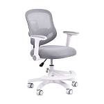 Кресло детское Brabix kids MG-215 с подставкой для ног сетка/ткань серое 533313