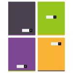 Тетрадь 80 л. (клетка) БиДжи Monocolor Simple colorТ5ск80 11942