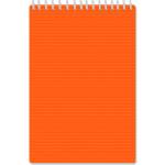 Блокнот А5 60 л. (спираль) Оранжевый С0193-40