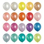 Шарики возд. 100 шт. М12/30 ассорти металлик MS_31622