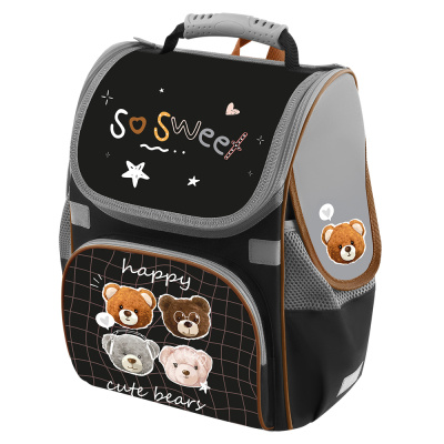 Ранец Först Junior Cute bears 37*28*21см 1 отд. 3 карм. AB_JN67548