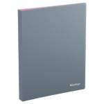 Папка с 40 карманами BerlingoSoft Touch Pro серо/лилов. DB4_40933