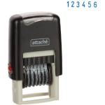 Нумератор автомат. 3 мм 6 разр. мини Attache 7836/1766860