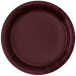 Тарелка бордовая 17см 6шт 1502-6221