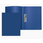 Папка с бок. зажимом Attomex 3110402 синий