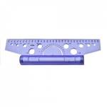 Рейсшина роликовая 30 см. пластик ЛР20 19353