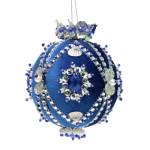 Набор для творчества Новогодний шар из пайеток Жемчужина КБ-09