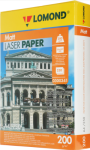 Бумага А4 200 g/m 250 л. матов. для лазерн. печати LOMOND 0300341