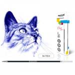 Стержень 140 мм. 0,7 мм М-7904-70 синий 