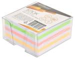 Блок для записей 9х9х5 цветной в подставке InFormat ассорти NGB4-909050