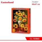 Пазлы 1000 эл. Castor Land С-103843 Подсолнухи в вазе