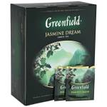 Чай Greenfield Jasmine Dream зеленый 25 пакет. 