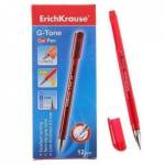 Ручка гелевая G-TONE красный 17811