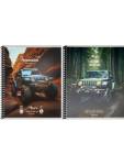 Тетрадь 48 л. (спираль) П-П Приключения на авто цветн. спираль 48-6534