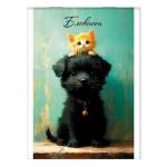 Блокнот А6 32 л. Щенок и котенок С0100-304