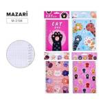 Блокнот ЛАПКИ 12,5*17 см  М-3194  4 дизайна